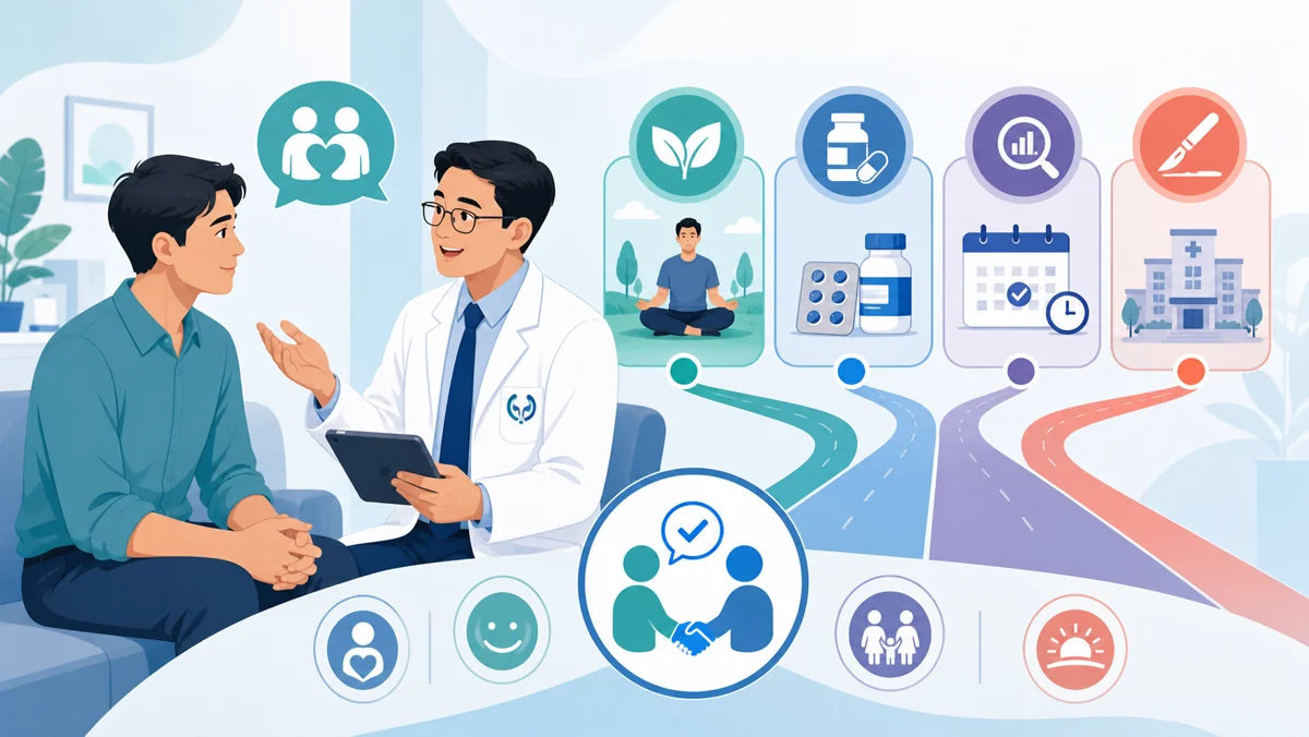 ภาพประกอบทางเลือกการดูแลเมื่อการผ่าตัดอาจไม่ใช่คำตอบเสมอไป